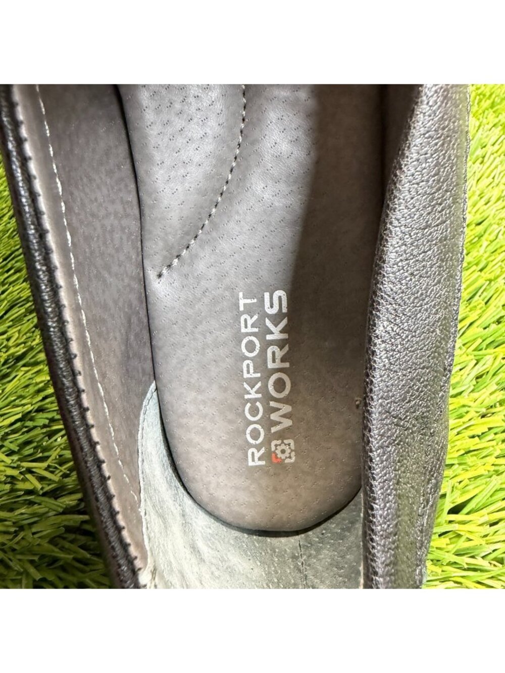 Rockport Top Shore Womens Size 9 Black Casual Steel Toe Penny Loafer Flats Shoes - Picture 8 of 9